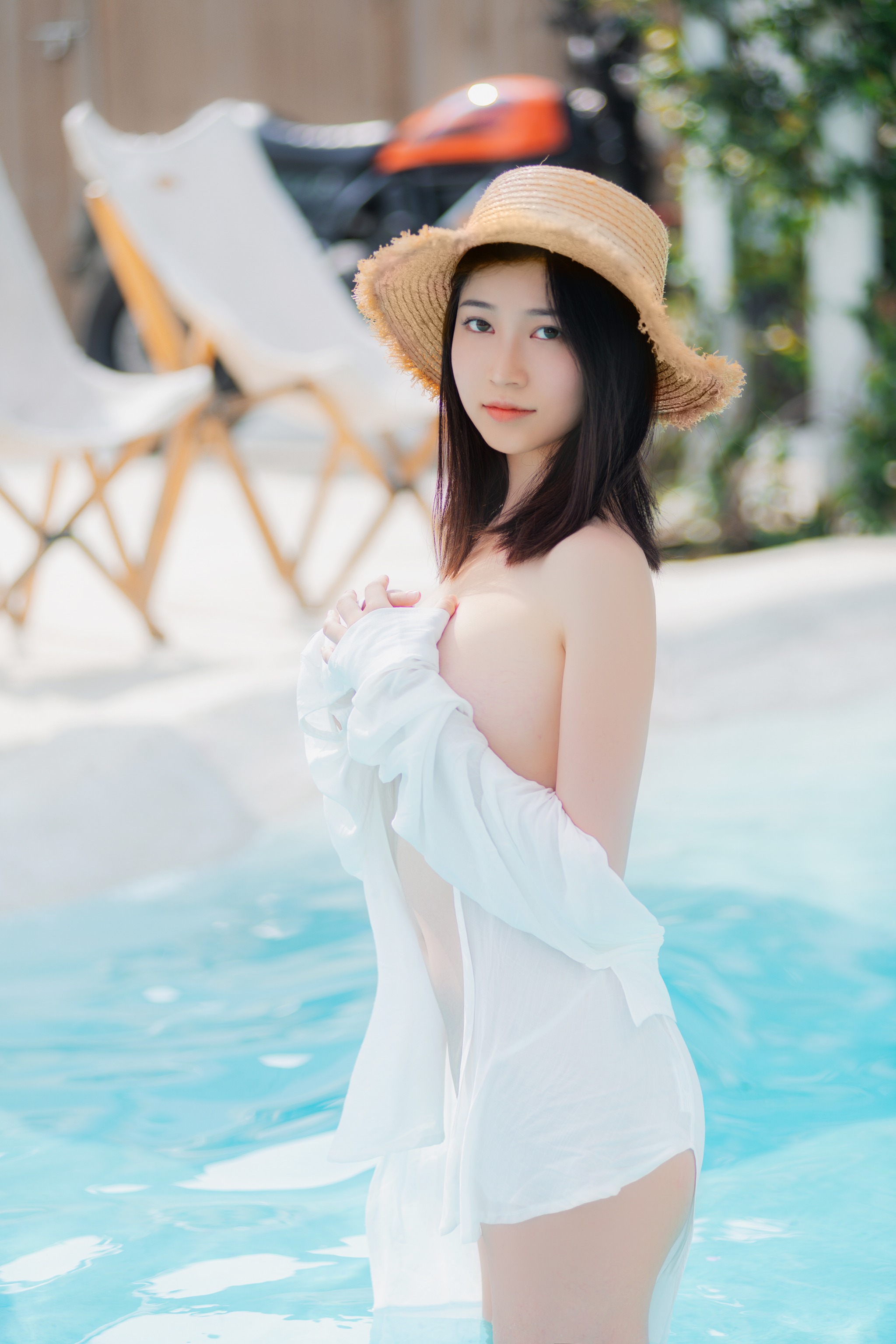 年年nnian - NO.054 夏日限定泳池[17P]-XikXak
